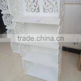 2016 New Style White Classical Wood Storage Cabinet /Bookshelf thumbnail-3