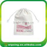 Promotional Gift Cotton Calico Drawstring Bag thumbnail-2