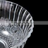 Round Cheap Glass Dinner Set Glass Bowl and Glass Plate for Feast Wedding thumbnail-2