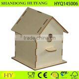 Cheap Custom 3d Wood Puzzle Bird House thumbnail-1