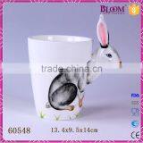 3d Ceramic Animal Desgin Mugs for Customize thumbnail-1