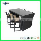 Husen Outdoor Rattan Bar Set , Wicker Furniture WYHS-T149-1, Patio Wicker Bar Set thumbnail-2