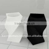 AAD New design fiberglass planter, fiberglass pot, FRP flower pot