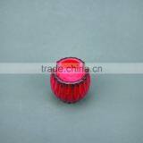 Eco-Friendly Elegant Red Ceramic Tealight Candle Holder thumbnail-2