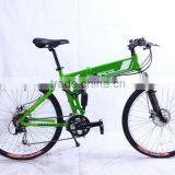 26'' Electric Bike Foldable Full Suspension Mountain Folding Bike thumbnail-3