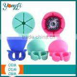 Wearable Silicone Rubber Soft Ring Nail Polish Bottle Holder thumbnail-1