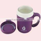400ML Double Wall Glass Office Tea Mug thumbnail-3