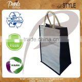 Six Bottle Juco Beer Bag With Partition for OEM - Made From pp Laminated Fabric thumbnail-1