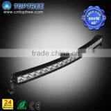 40inch 200w Curved Led Light Bar Off Road Single Row Bar Light thumbnail-1
