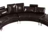Living Room Genuine Leather Sofa thumbnail-3