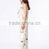 New Fashion Clothing Manufacturer Women Sequin Beaded Crop Top and Skirt thumbnail-3