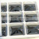 Wholesale Rectangle Flat Back Sew on Crystal Stone Loose Pendant for Garment Accessories thumbnail-3