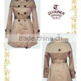 Long Wind Coat With Cappa ,windbreak for Women thumbnail-1