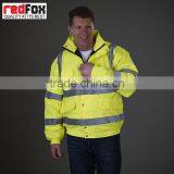 Wholesale Safety Reflective Bomber Jacket thumbnail-2