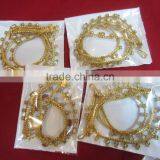 SIDE TIKA POLKI GOLD PLATED BEADS Hair Accessory thumbnail-5