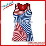 Bodybuilding Vest Flag Gym Womens Sports Cheap Running Singlets Wholesale thumbnail-1
