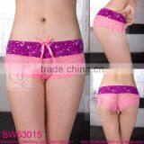 Hot Sex Girls Photos of Hot Sale Short Panty Fashion Stock Products Leopard Printed With Lace in Apparel thumbnail-1