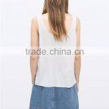 Bulk Women Tank Top With Pocket Wholesale thumbnail-4