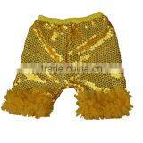 Wholesale Sequins Girls Shorts Baby Clothes Ruffle Shorts Yiwu Factory thumbnail-5