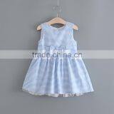 Wholesale Summer Baby Girl Cotton Dresses Infant Polka Dot Design Girls Party Dress With Lace Bottom thumbnail-4