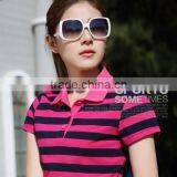 2017 New Product China Wholesale Professional Good Quality Low Price Cheapest Custom Print Women Short Sleeve Polo Shirt thumbnail-1