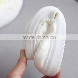 Zm35609a Ladies Fancy Footwear Summer White Casual Canvas Shoes thumbnail-5