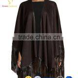 2016 Fashion Long Solid Color Cashmere Pashmina Tassel Scarf Wrap Shawl thumbnail-1