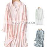 Factory Direct Supply Custom Cheap Comfortable Ladies Hot Knit Night Skirt and Sleep Dress thumbnail-1