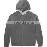 Men's Gray Double-faced Cotton-blend Jersey Hoodie thumbnail-3