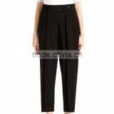 OEM Big Promotion Wide Leg Black Casual Dress Pants for Ladies thumbnail-3