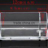 1PC Clear Plastic Business Card Holder Stand Display With Pen Stand thumbnail-3