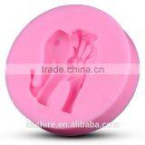 High Quantity Eco-friendly Safty Elephant Shape Silicone Chocolate Mould,soap Mold,diy Cake Mould thumbnail-1