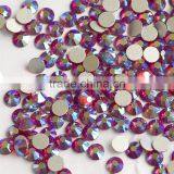 NHF 2058 Ss20 CrystalAB Chaton Flat Back Glass Rhinestones Beads thumbnail-4