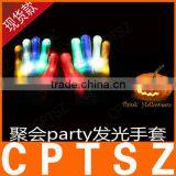 Hot Selling Party Favor Event & Party Item Type LED Glow In The Dark Gloves thumbnail-2