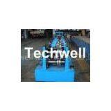 G.i Coil / Carbon Steel Cold Roll Forming Machine for C Z Purlins Of 1.5 - 3.0mm Thickness