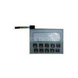 EL Push Button Backlit Membrane Switch , Film Switch For Laser Machine
