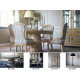 Upholstered Restaurant Dining Chairs Hotel Chair thumbnail-1