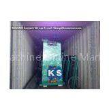 Twisting Metal Gabion Production Line Mesh Size 80 x 100mm With 4300mm Width