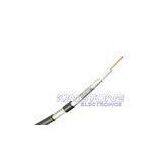 75 Ohm RG 6 CATV Coaxial Cable , 18AWG CCS Conductor With Plenum UL CMP PVC thumbnail-1