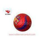 Club Size 5 Custom Soccer Ball Eco Friendly Laminated With Official Size Weight