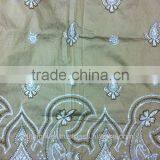 African Embroidered George Fabric