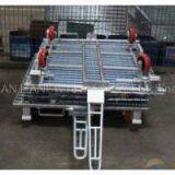 WITH TRACTION DEVICE Stock Storage Cage Storage Box(FOR Market or Warehouse) Manufacturer Direct Sales High Qulity and Low Cost