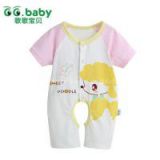 Summer Cotton Baby Romper Girl Pink Baby Girls Outfits Short Sleeve Girls Romper For Newborn Jumpsuits & Baby Girls Clothing