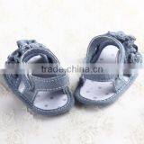 Fashion Bow Newborn Soft Sole Cowboy Baby Sandals thumbnail-3