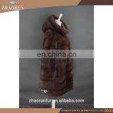 Hot Selling Fur Jacket Whole Mink Woman Fur Coat For Russian Winter thumbnail-2