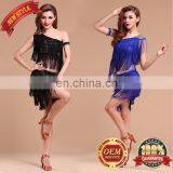 BestDance dance dress latin Tassel Sequin Fringe Flapper Dress ballroom latin evening dress