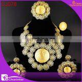 Gold Plated Costume Fashion Jewelry Set CJ072 thumbnail-3