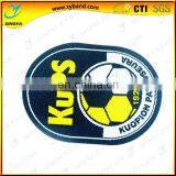 Round Shape Woven Football Badges