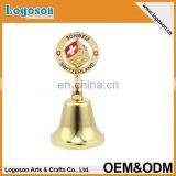 Top Spining Custom Small Metal Souvenirs Dinner Bell Brass Bell thumbnail-2