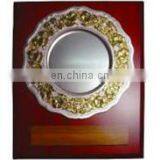 Custom Cllected Champion Wooden Shield Plaques With Award Medals